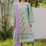 EID Collection parishay Embroidered lawn Three Piece D-2009 (lawn)