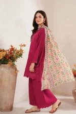 EID Collection Parishay Luxury Lawn Embroidered 3PCS D-252 (Copy) - Image 4