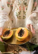 MONSOON BLOOMS Lawn Three Piece Summer Collection - Image 8