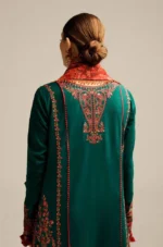 Hussain Rehar - 3PC Lawn Embroidered Suit - B 02 - Image 3