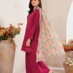 Cross Stitch CS-02 Embroidered Three Piece Lawn Collection