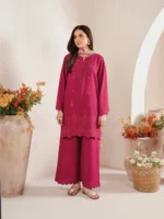 Cross Stitch CS-02 Embroidered Three Piece Lawn Collection - Image 3