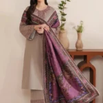 Garnet Embroidered Lawn Three Piece Shahmina (Lawn)