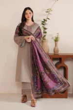 Garnet Embroidered Lawn Three Piece Shahmina (Lawn)