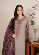 Garnet Embroidered Lawn Three Piece Shahmina (Lawn) - Image 3