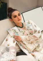 MONSOON BLOOMS Lawn Three Piece Summer Collection - Image 5