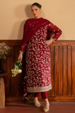 Bareeze Embroidered Three Piece Lawn MM-12