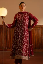 Bareeze Embroidered Three Piece Lawn MM-12 - Image 2
