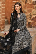 Bareeze Embroidered Three Piece Lawn jungle Bari - Image 3