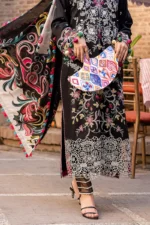 Mushq Embroidered Lawn Three Piece MQL-24 - Image 3