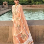 Crimsonn CR-02 Pink Embroidered Lawn Three Piece Summer Collection