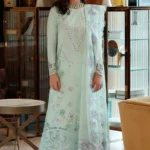 EID Collection Mushq Embroidered lawn Three Piece D-203