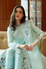 EID Collection Mushq Embroidered lawn Three Piece D-203 - Image 2
