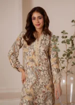 Printed Airjet Viscous Silk two Piece - Image 3