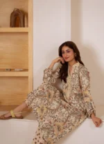 Printed Airjet Viscous Silk two Piece - Image 4