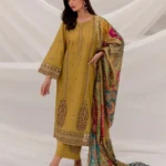 Sapphire Embroidered lawn Three Piece SPW-857