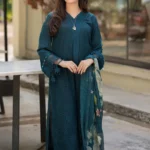 EID COLLECTION Zarashahjhan Embroidered lawn Three Piece COCO-49