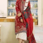Zarashahjhan Embroidered lawn Three Piece COCO-08