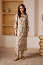 Printed Airjet Viscous Silk two Piece