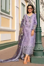 Mushq Embroidered lawn Three Piece MQ-23