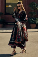 Charizma CH-255 Embroidered Lawn Three Piece Summer Collection - Image 3